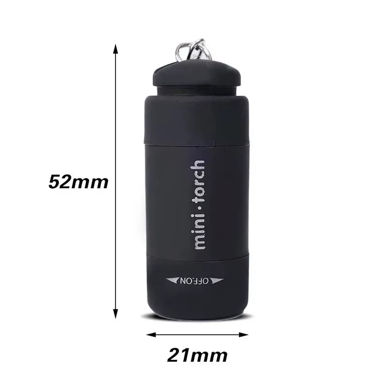 KeyLite Mini -USB Rechargeable LED Micro Pocket Flashlight