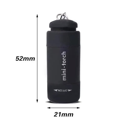 KeyLite Mini -USB Rechargeable LED Micro Pocket Flashlight